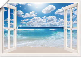 Wandbild ARTLAND "Fensterblick Großartige