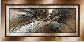 Wandbild ARTLAND "Gold Abstrakt 1",