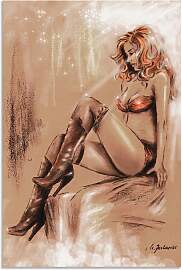 Wandbild ARTLAND "High heels im Licht",