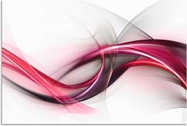 Wandbild ARTLAND "Ideen", rot (farbe