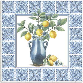 Wandbild ARTLAND "Le Citron V", farbe