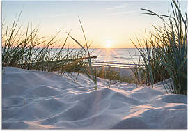 Wandbild ARTLAND "Ostseestrand", beige