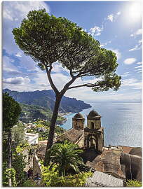 Wandbild ARTLAND "Ravello an der Amalfiküste 