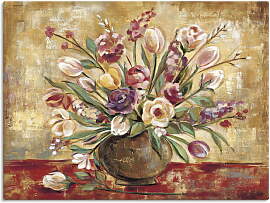 Wandbild ARTLAND "Sweet Scents", braun