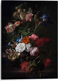 Wandbild REINDERS "Aluminium Wandbild Blumen