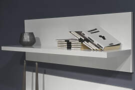 Wandboard OTTO HOME, weiß (weiß hochglanz),