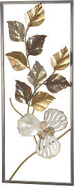 Wanddekoobjekt "Wanddekoration", gold