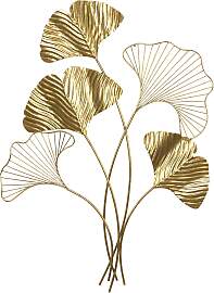 Wanddekoobjekt "Wanddekoration", gold
