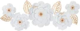 Wanddekoration Mauro Ferretti White