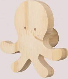 Wandgarderobe Aus Kiefernholz Pol Kids Krake -