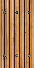 Wandgarderobe QUEENCE "Paneel Holz