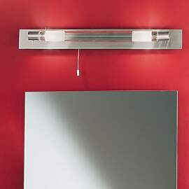 Wandleuchte Cora, 2-flammig, Satin