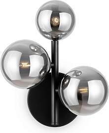 Wandleuchte Dallas Schwarz max. 28 Watt Wandlampe