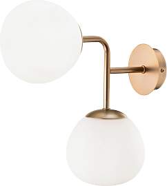 Wandleuchte Erich Messingfarben max. 40 Watt