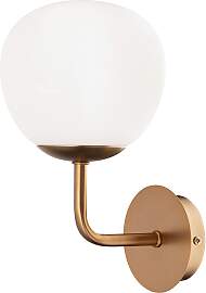 Wandleuchte Erich Weiß/Messing max. 40 Watt