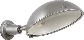 Wandleuchte Gisborne Swirl Antik Silber