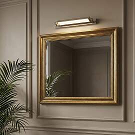 Wandleuchte Goya Antikes Silber