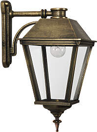 Wandleuchte Halle Bronze