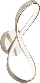 Wandleuchte Infinity Silberfarben max. 12 Watt