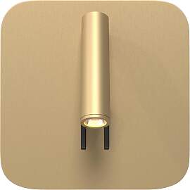 Wandleuchte IOS Goldfarben max. 9 Watt Wandlampe