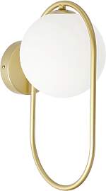 Wandleuchte Messinfarben max. 28 Watt Wandlampe