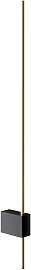 Wandleuchte Pars Schwarz/Goldfarben max. 6 Watt