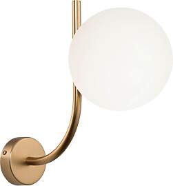 Wandleuchte Rendez-Vous Messingfarben max. 40 Watt 