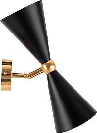 Wandleuchte Vesper Schwarz max. 40 Watt Wandlampe