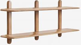 Wandregal Aus Holz Veleta Mango-holz & ↔︎