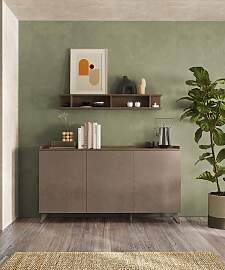 Wandregal HOME AFFAIRE "Infinity", braun 