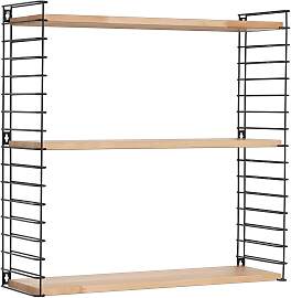 Wandregal METALTEX "Tomado", schwarz