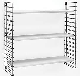 Wandregal METALTEX "Tomado", schwarz