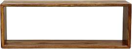 Wandregal Tina 150x35x22 aus Sheesham-Massivholz