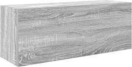 Wandschrank Sonoma, grau, 80 x 25 x 30 cm, Holz