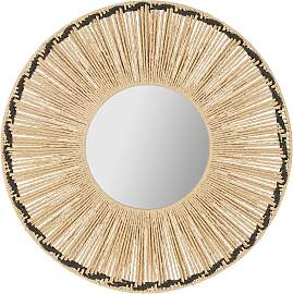 Wandspiegel Korfu Braun