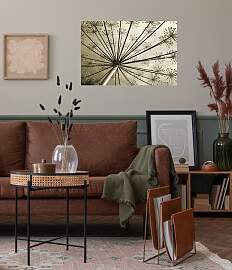 Wandsticker QUEENCE "Lisa", beige,