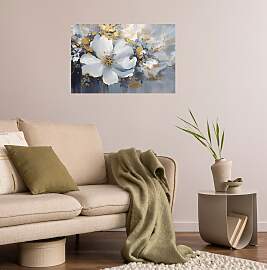 Wandsticker QUEENCE "The golden Flower", 
