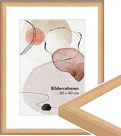WANDStyle Bilderrahmen 10x15 Natur, moderner