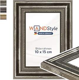 WANDStyle Bilderrahmen 10x15 Vintage, Bilderrahmen 