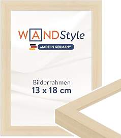 WANDStyle Bilderrahmen 13x18 Natur, moderner