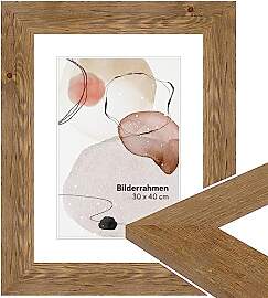 WANDStyle Bilderrahmen 15x15 Eiche, Landhausstil