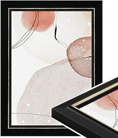 WANDStyle Bilderrahmen 15x21 Schwarz, Landhausstil 