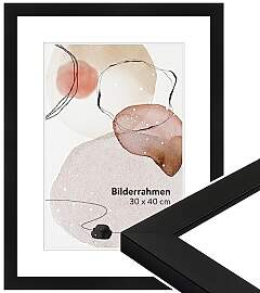 WANDStyle Bilderrahmen 15x21 Schwarz, moderner
