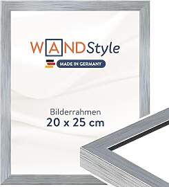 WANDStyle Bilderrahmen 20x25 Silber, moderner