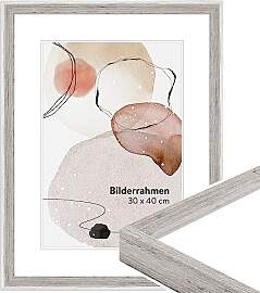 WANDStyle Bilderrahmen 20x30 Weiß, Vintage