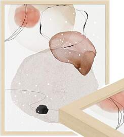 WANDStyle Bilderrahmen 40x50 Natur, moderner