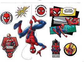 Wandtattoo KOMAR "Spider-Man Web Head -