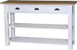 Wandtisch drei Schubladen im Landhausstil -