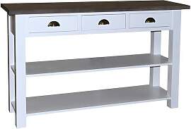 Wandtisch drei Schubladen im Landhausstil -