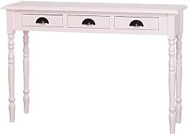 Wandtisch gedrechselte Beine im Landhausstil
